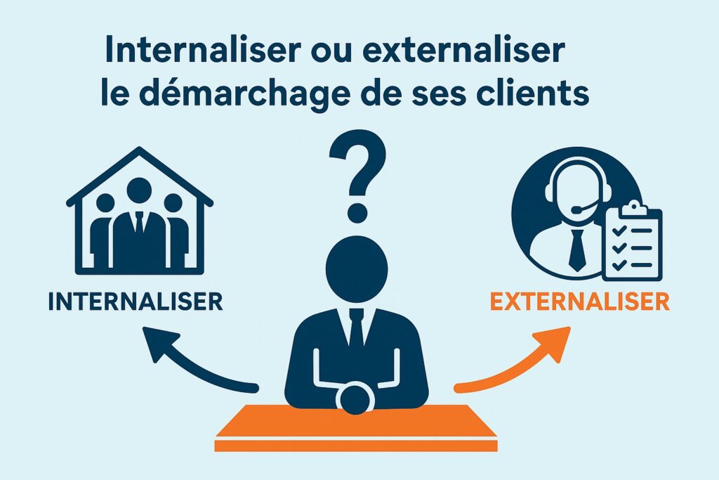 Internaliser ou externaliser le démarchage de ses clients